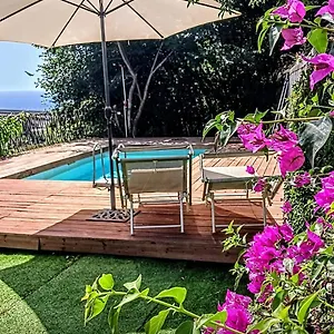 Flat With Panoramic Terrace And Private Pool Mt5x3 Appartement Taormina